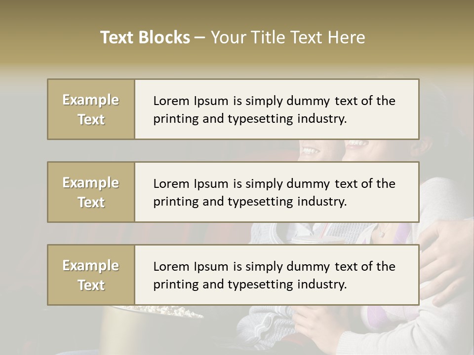Entertainment Dark Black PowerPoint Template