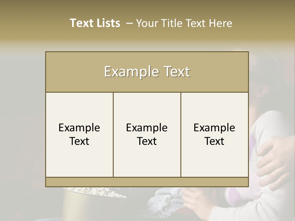 Entertainment Dark Black PowerPoint Template