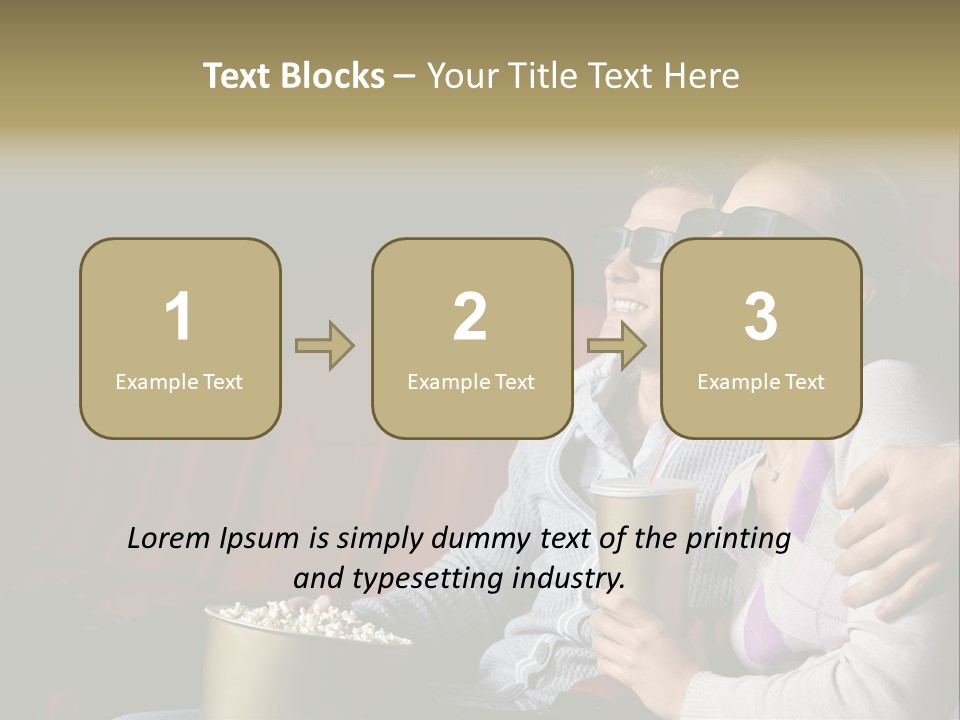 Entertainment Dark Black PowerPoint Template