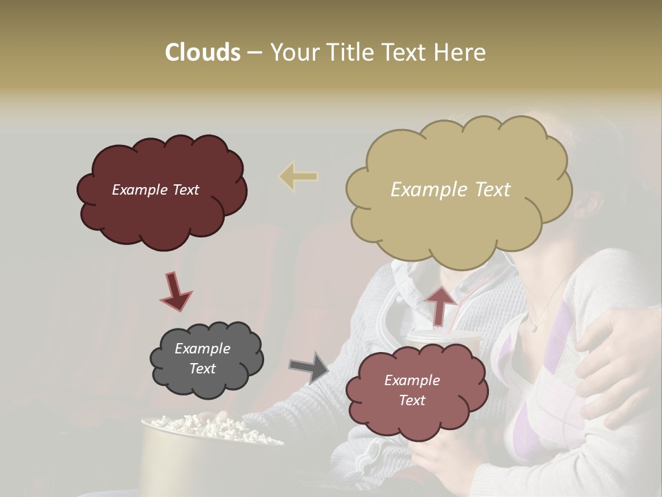 Entertainment Dark Black PowerPoint Template