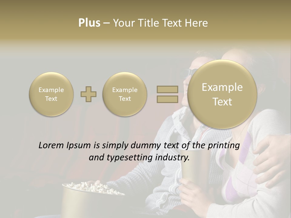 Entertainment Dark Black PowerPoint Template