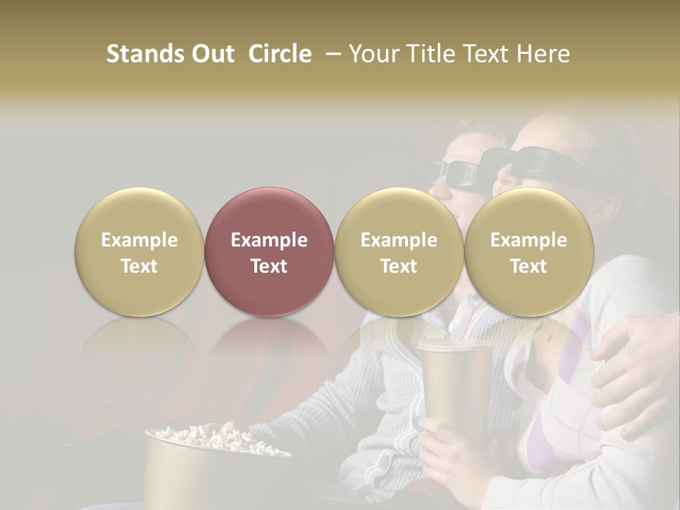 Entertainment Dark Black PowerPoint Template