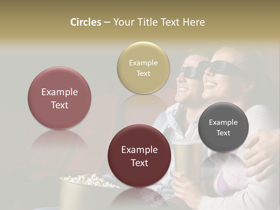 Entertainment Dark Black PowerPoint Template