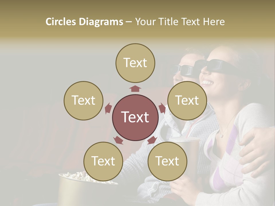 Entertainment Dark Black PowerPoint Template