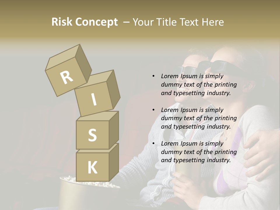 Entertainment Dark Black PowerPoint Template