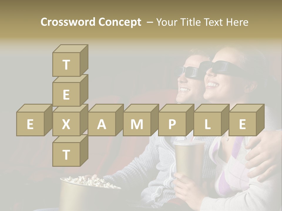 Entertainment Dark Black PowerPoint Template