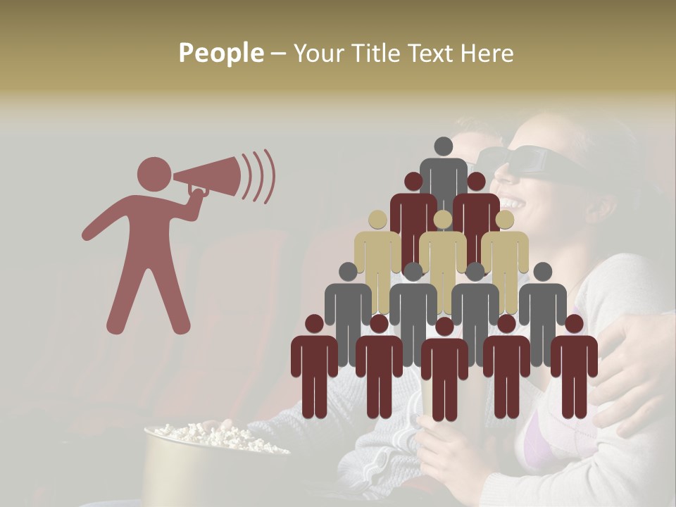 Entertainment Dark Black PowerPoint Template