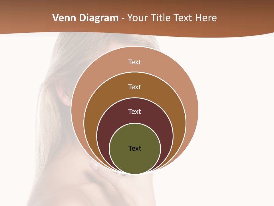 Skin Girl Brunette PowerPoint Template