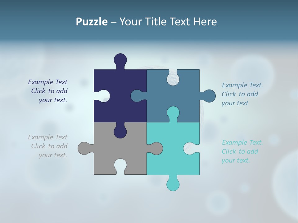 Organism Sample Background PowerPoint Template