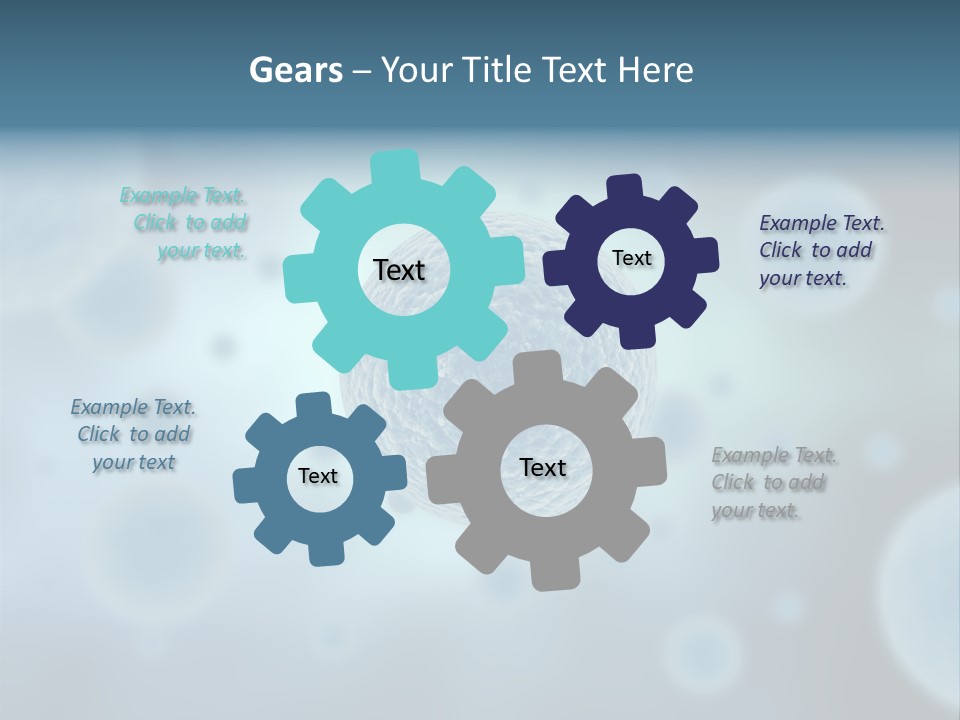 Organism Sample Background PowerPoint Template