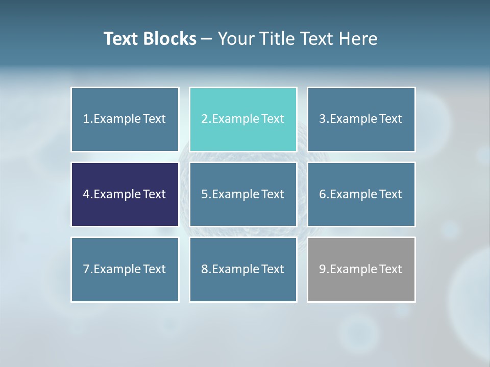 Organism Sample Background PowerPoint Template