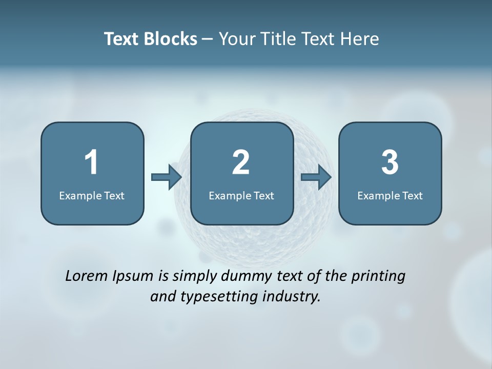 Organism Sample Background PowerPoint Template