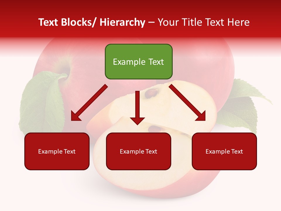 Fruit Isolated Group PowerPoint Template