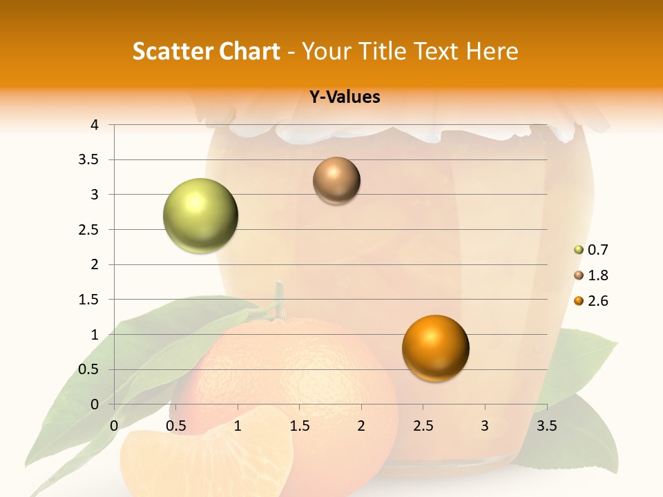 Close Up Breakfast Mandarin PowerPoint Template