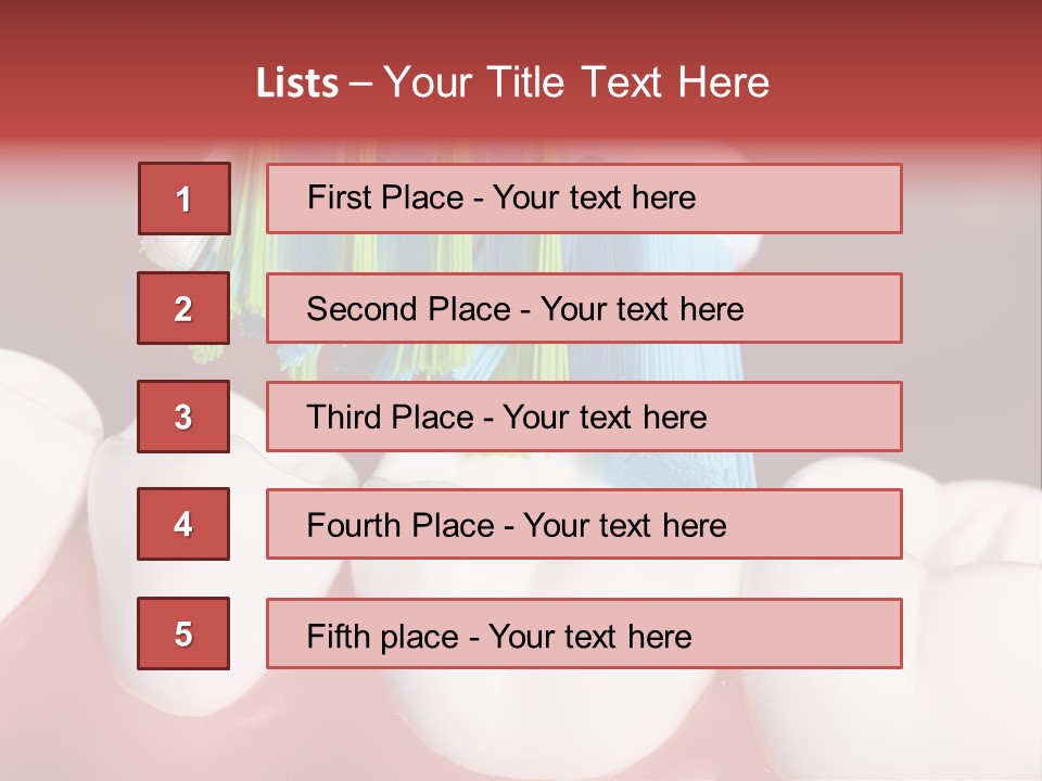 Hygiene Dentistry Tool PowerPoint Template