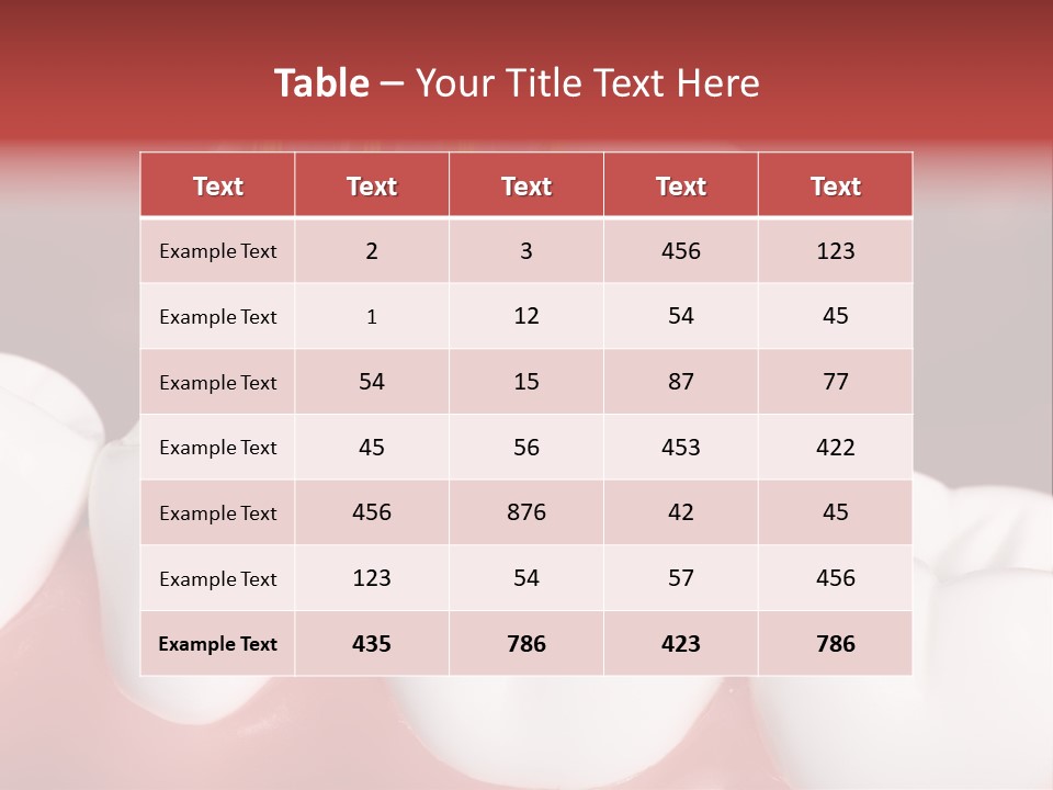 Hygiene Dentistry Tool PowerPoint Template