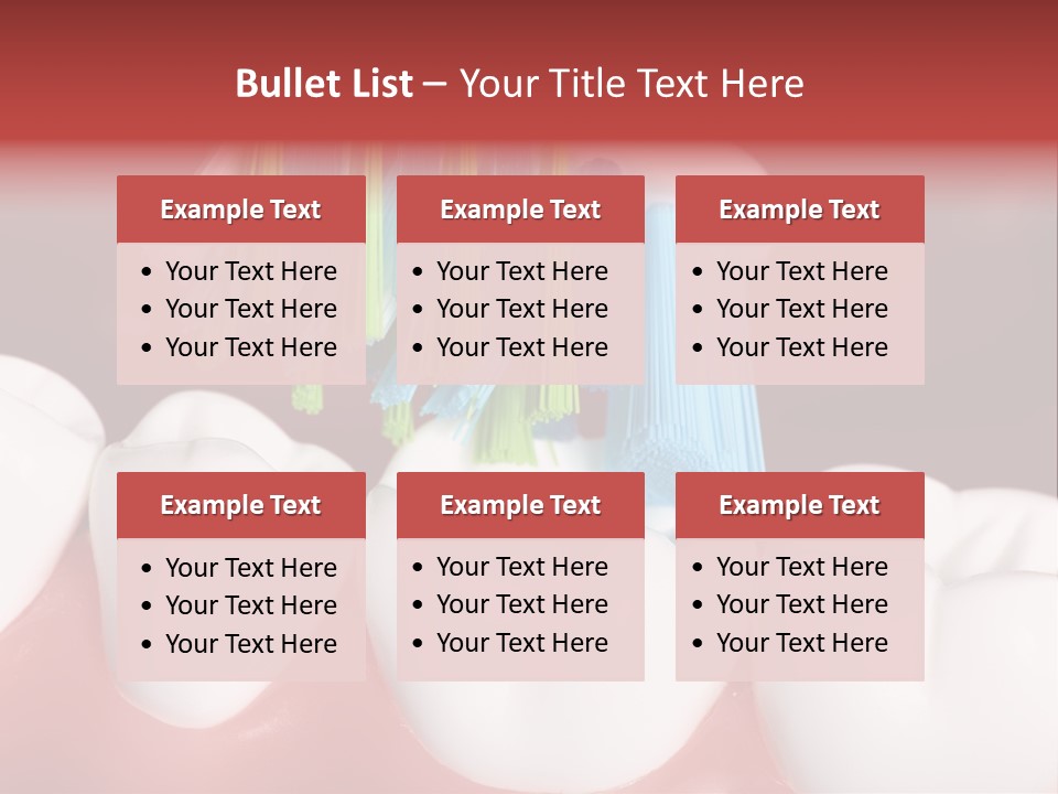 Hygiene Dentistry Tool PowerPoint Template