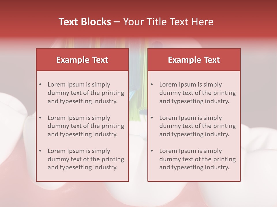 Hygiene Dentistry Tool PowerPoint Template