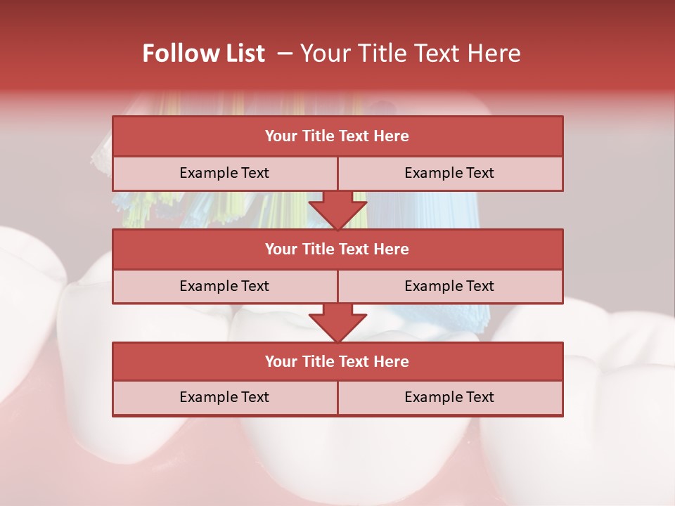 Hygiene Dentistry Tool PowerPoint Template
