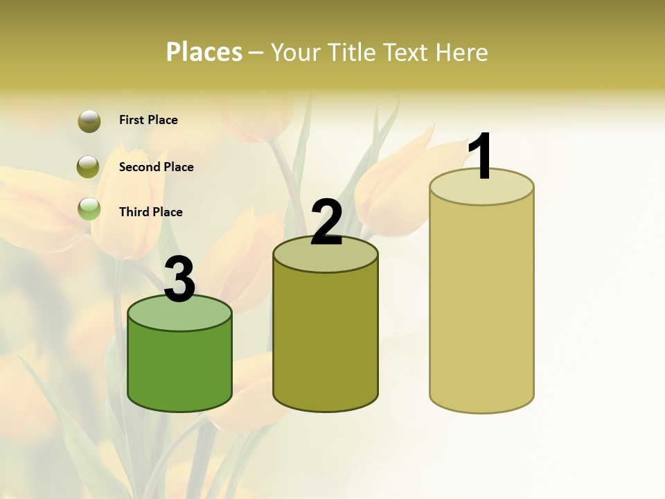 Nature Blossom Living Plant PowerPoint Template
