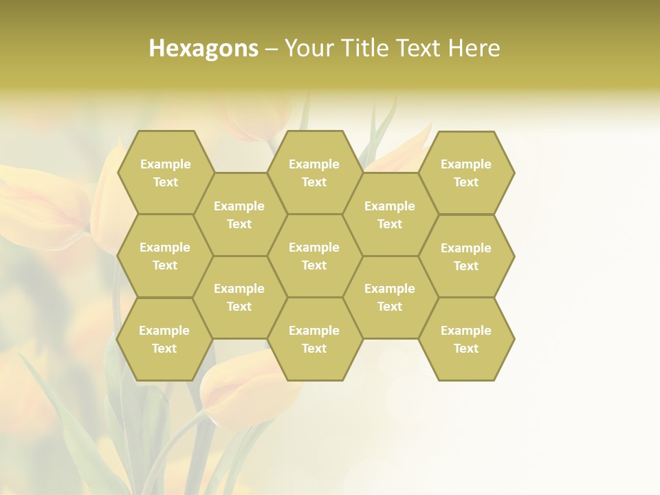 Nature Blossom Living Plant PowerPoint Template
