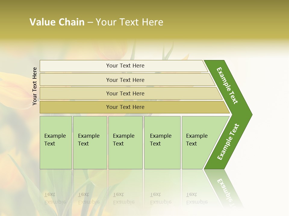 Nature Blossom Living Plant PowerPoint Template