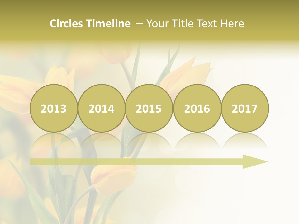 Nature Blossom Living Plant PowerPoint Template