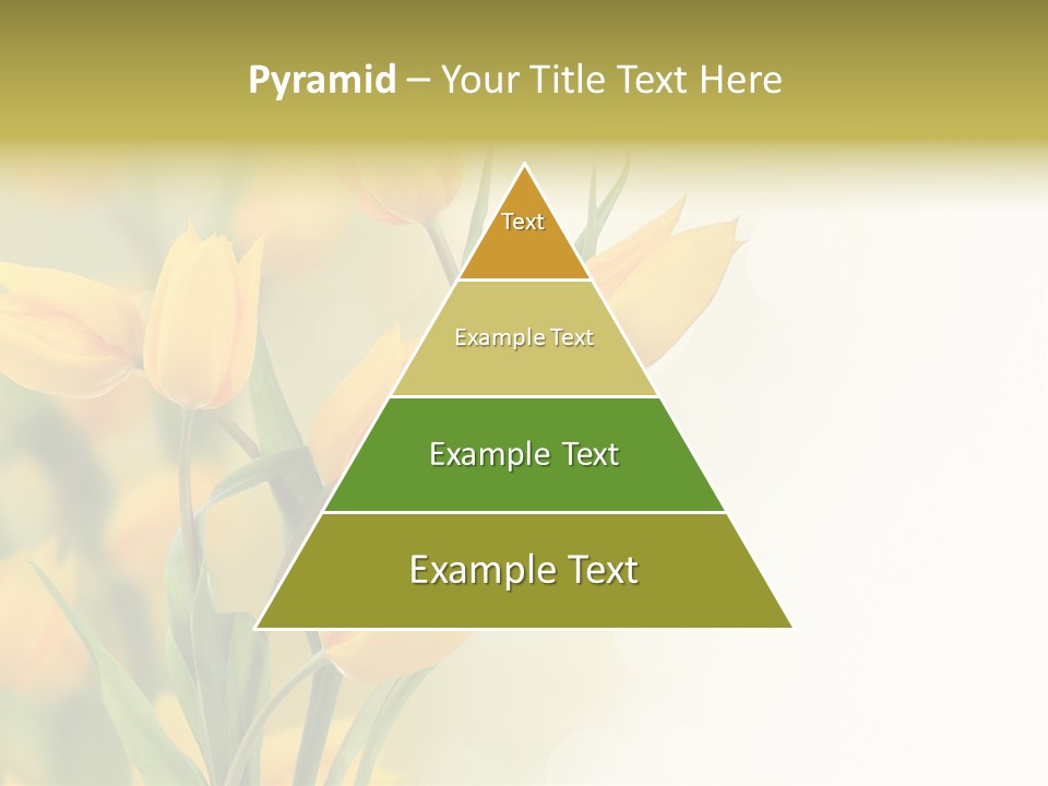 Nature Blossom Living Plant PowerPoint Template