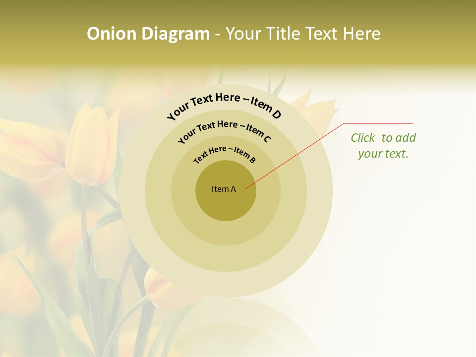 Nature Blossom Living Plant PowerPoint Template