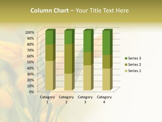 Nature Blossom Living Plant PowerPoint Template