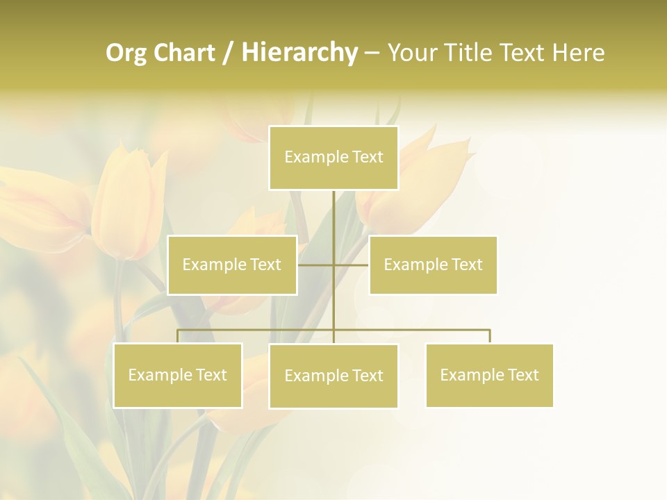 Nature Blossom Living Plant PowerPoint Template