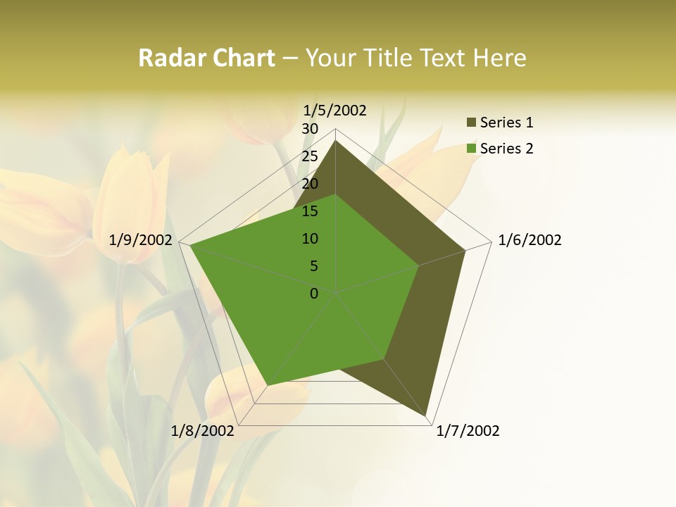 Nature Blossom Living Plant PowerPoint Template