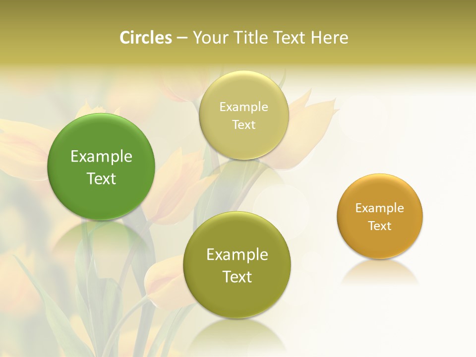 Nature Blossom Living Plant PowerPoint Template