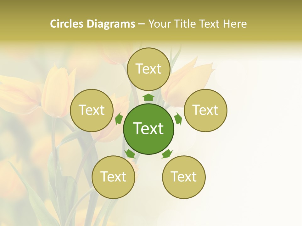 Nature Blossom Living Plant PowerPoint Template