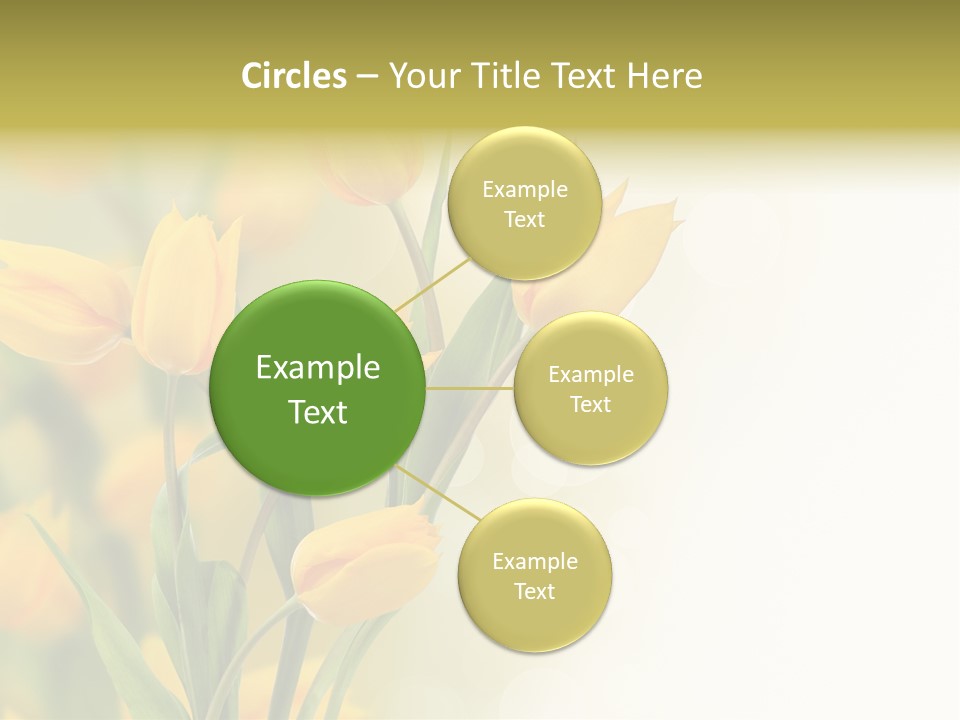 Nature Blossom Living Plant PowerPoint Template