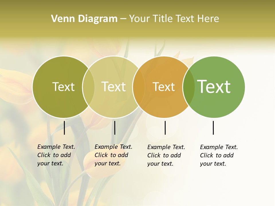Nature Blossom Living Plant PowerPoint Template