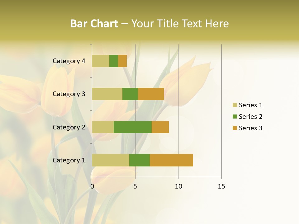 Nature Blossom Living Plant PowerPoint Template