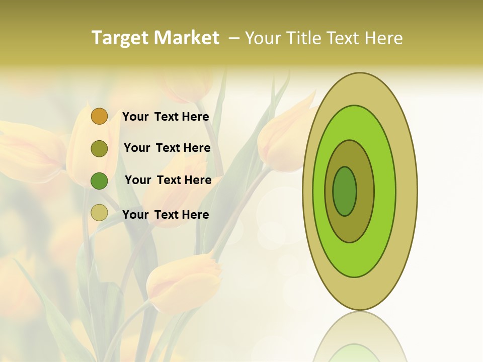 Nature Blossom Living Plant PowerPoint Template