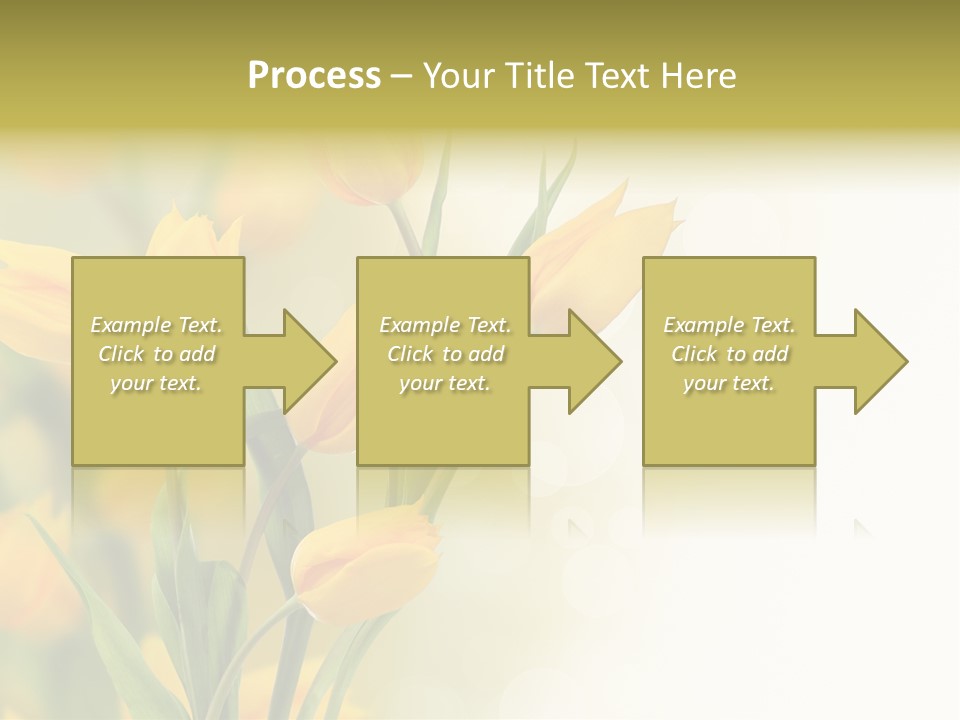 Nature Blossom Living Plant PowerPoint Template