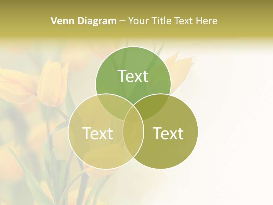 Nature Blossom Living Plant PowerPoint Template