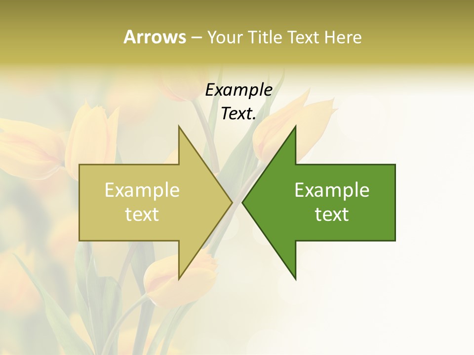 Nature Blossom Living Plant PowerPoint Template