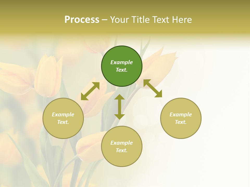 Nature Blossom Living Plant PowerPoint Template