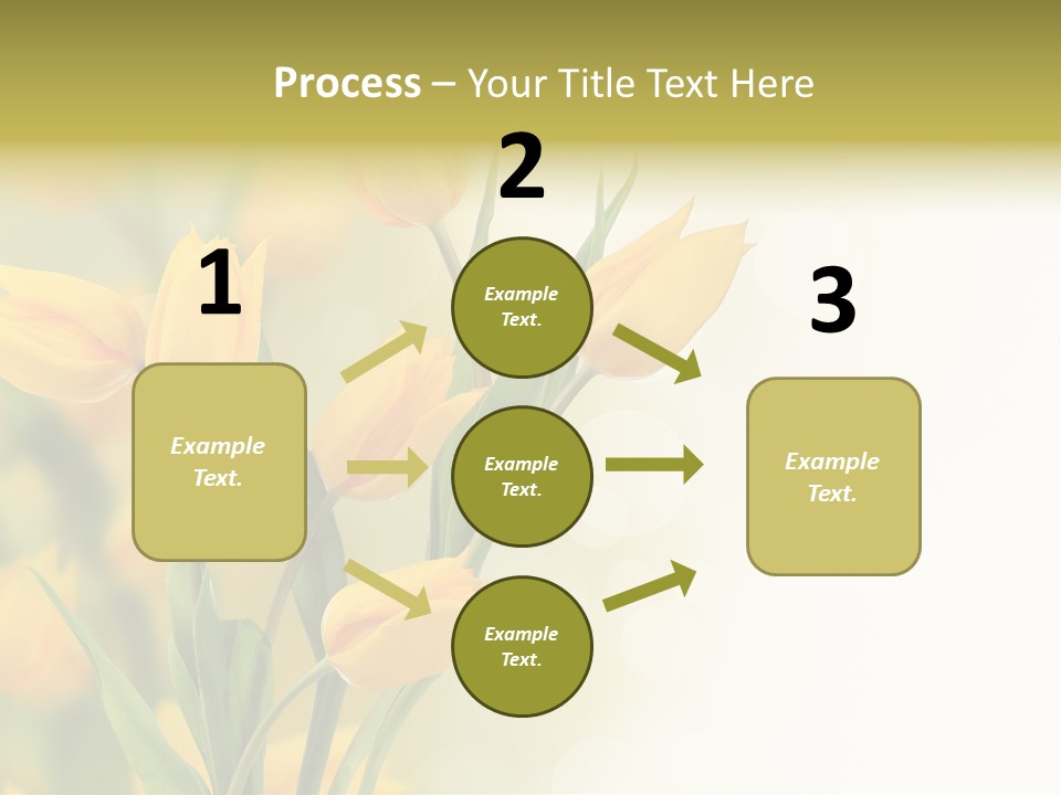 Nature Blossom Living Plant PowerPoint Template