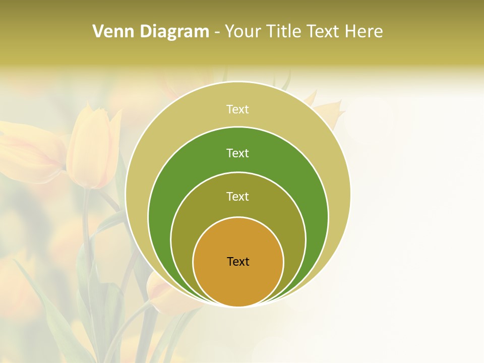 Nature Blossom Living Plant PowerPoint Template