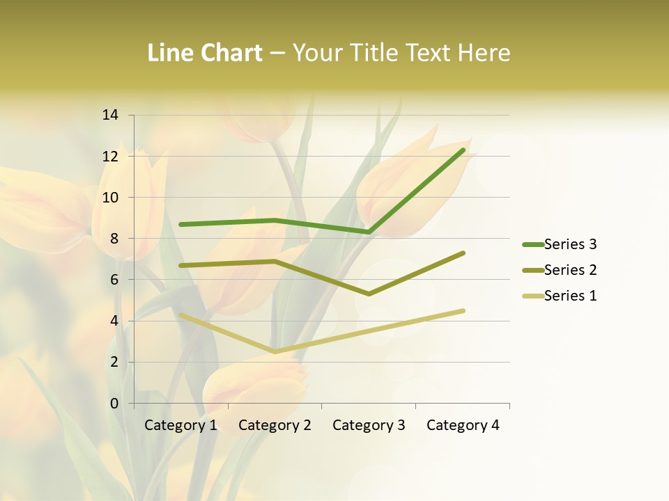 Nature Blossom Living Plant PowerPoint Template