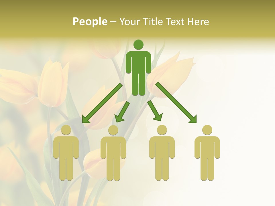 Nature Blossom Living Plant PowerPoint Template
