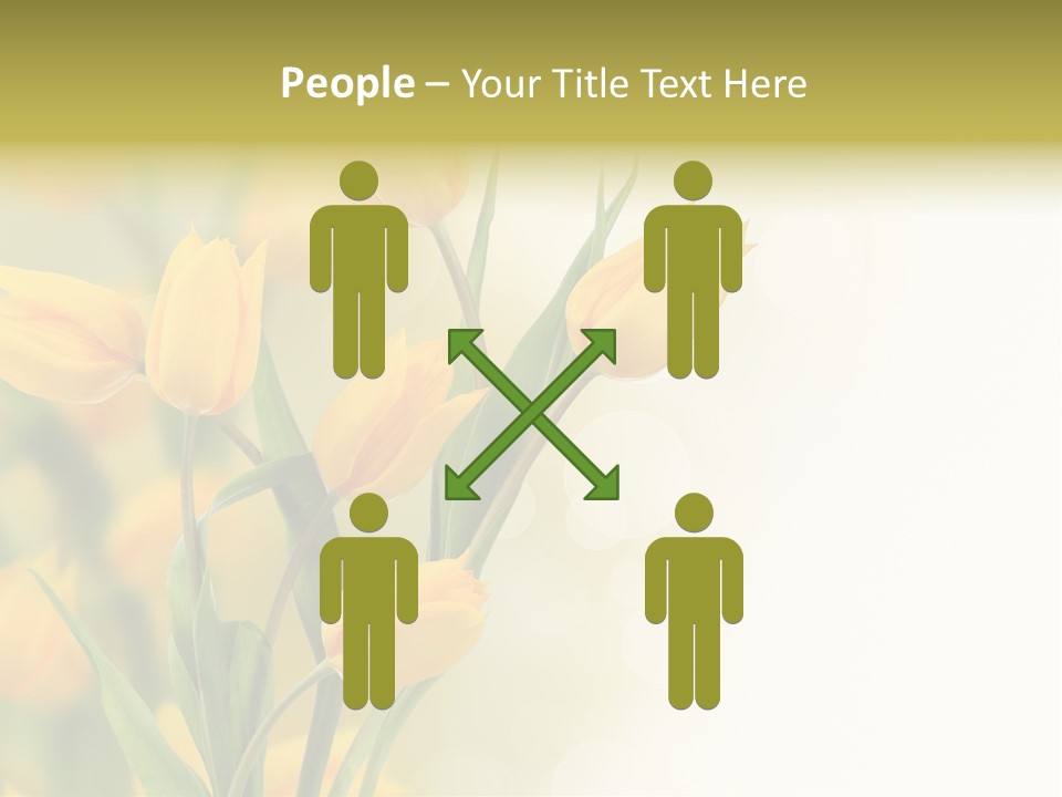 Nature Blossom Living Plant PowerPoint Template