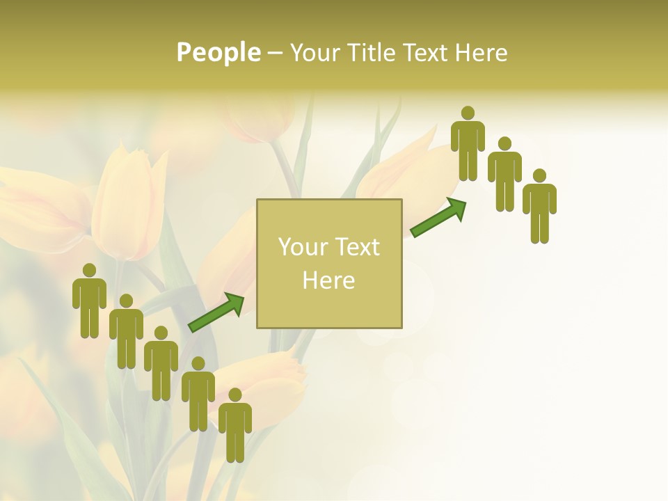 Nature Blossom Living Plant PowerPoint Template