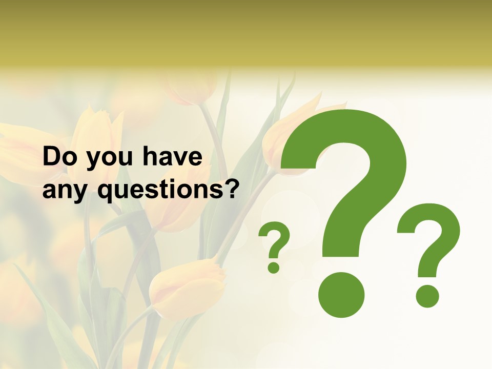 Nature Blossom Living Plant PowerPoint Template