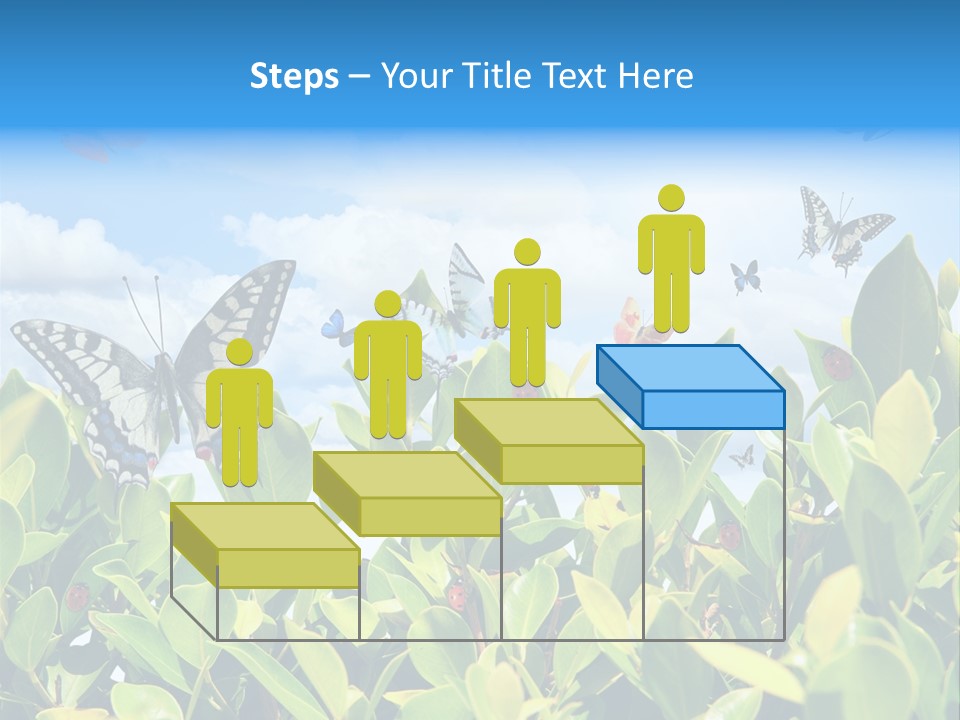 Fly Environment Ladybug PowerPoint Template
